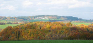 Fernansicht im Herbst  /  fall  distance view 
